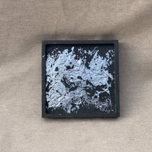 Load image into Gallery viewer, Coaster-Charcoal, Square with Gold, Rose Gold or Silver Foil

