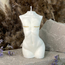 Load image into Gallery viewer, Hera Candle with Gold or Silver Mastectomy Scar
