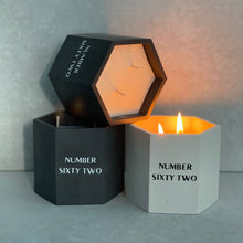 Load image into Gallery viewer, Jar Candle-Charcoal Hexagon
