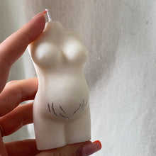 Load image into Gallery viewer, Pregnancy Candle with Unique Scars
