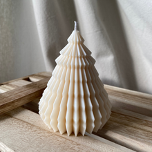 Load image into Gallery viewer, Origami Christmas Tree Candle
