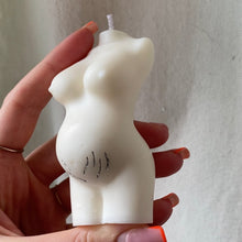 Load image into Gallery viewer, Pregnancy Candle with Unique Scars
